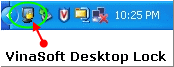 Using VinaSoft Desktop Lock